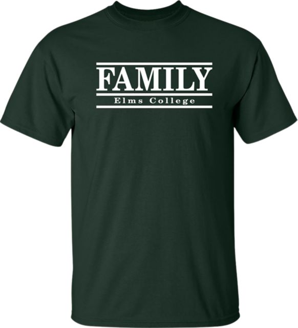 College of Our Lady of the Elms Family Short Sleeve T-Shirt